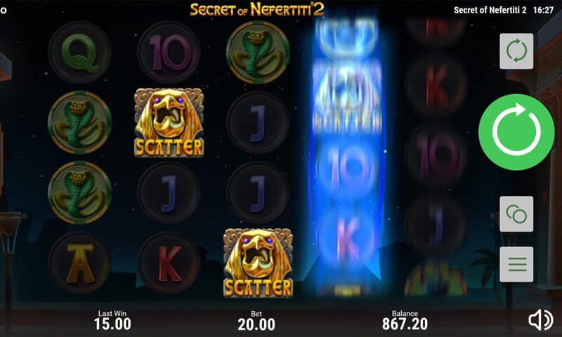 Secret of Nefertiti 2 Video Slot