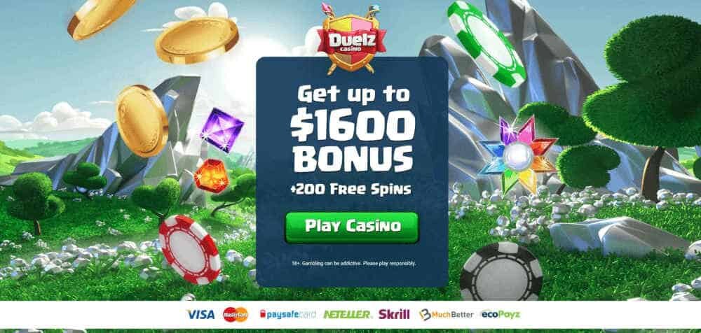 Duelz IED1600 Casino Bonus