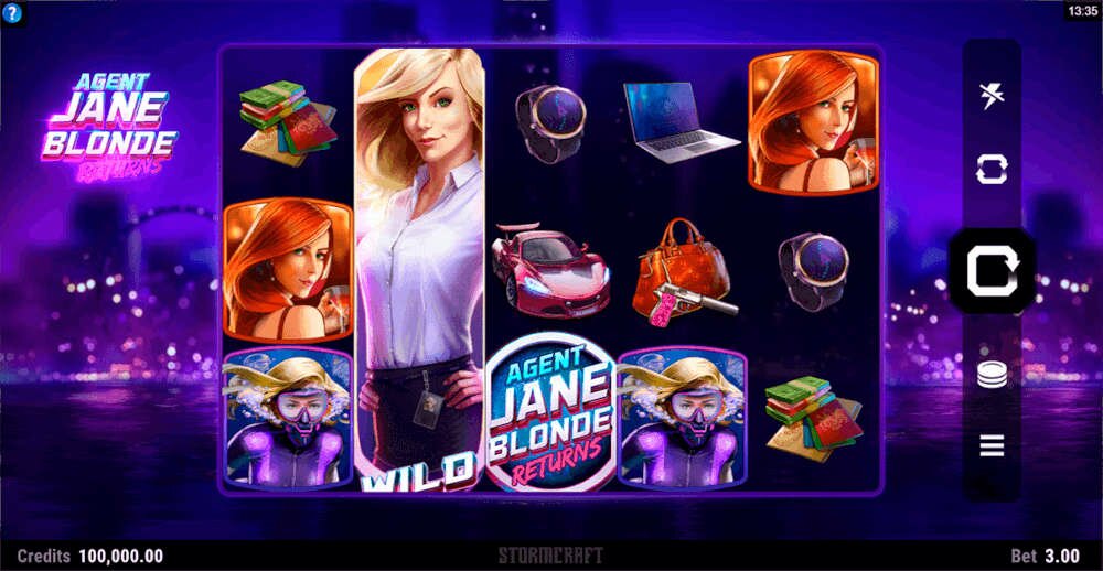 Agent Jane Blonde Returns Slot Review