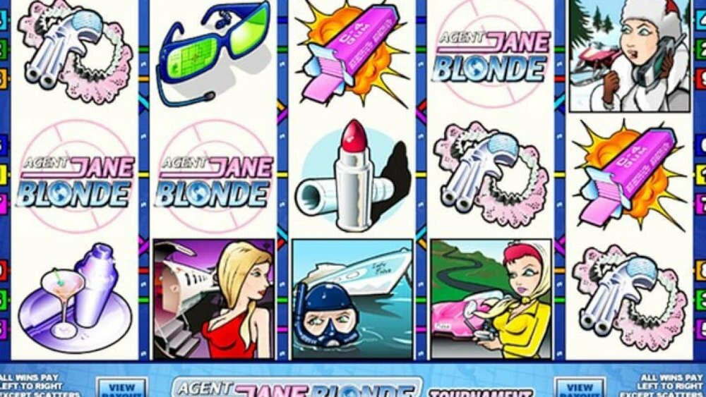 Agent Jane Blonde Slot Wild Symbols