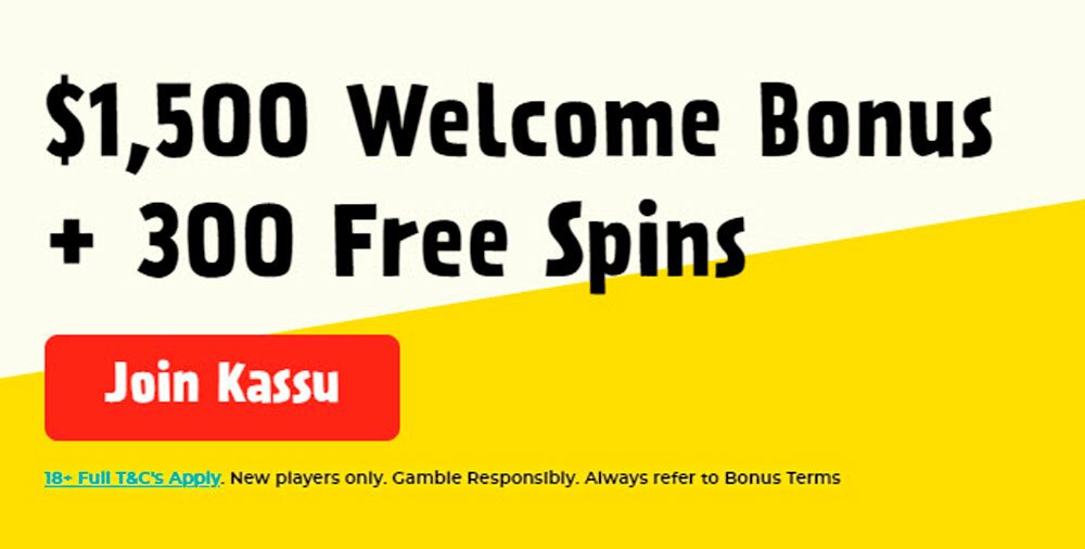 Kassu NZD1500 Casino Bonus